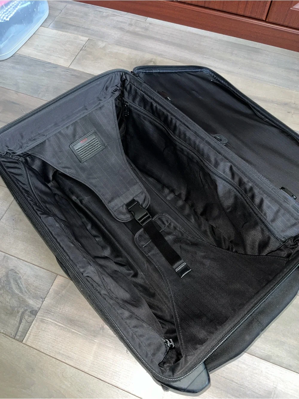 Tumi Black Rolling Travel Garment Bag